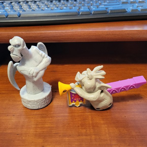 1996 Burger King Victor the Gargoyle and 1997 McDonald's Hugo the Gargoyle - Picture 1 of 5